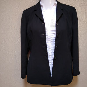 Emma James Black Blazer Size 8